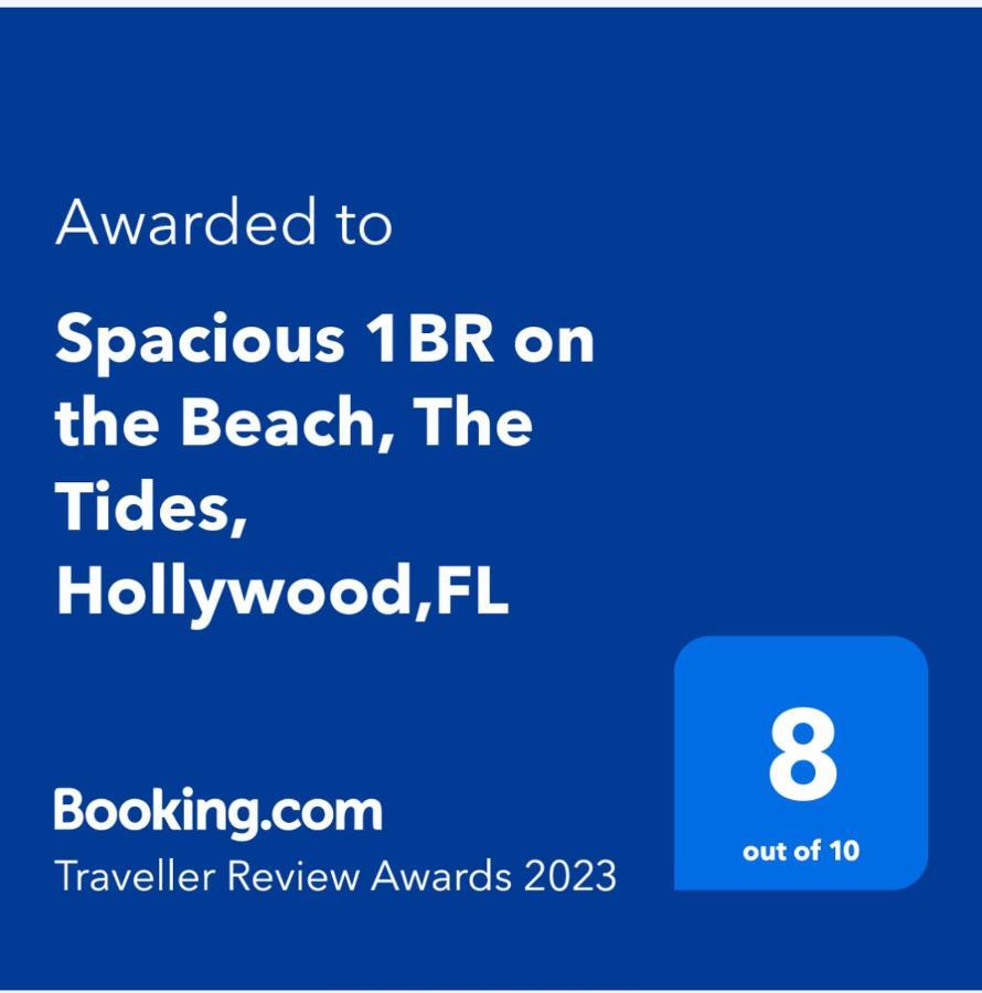 Spacious 1Br On The Beach, The Tides, Hollywood,Fl מראה חיצוני תמונה